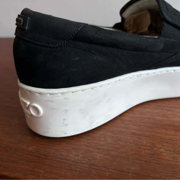 KENZO Platform Sneakers w/Embossed Tiger Logo - Picture 8 of 12